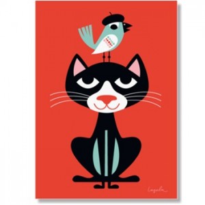 affiche chat