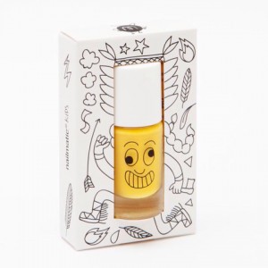 vernis jaune - plume
