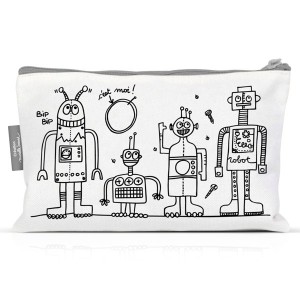 trousse à colorier - robots